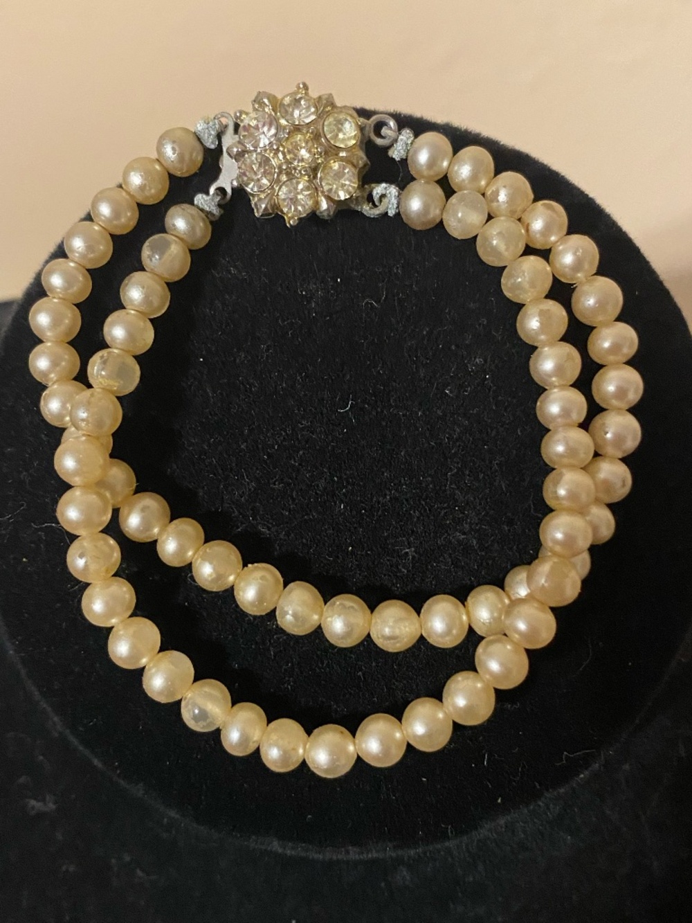 antique "pearl" bracelet